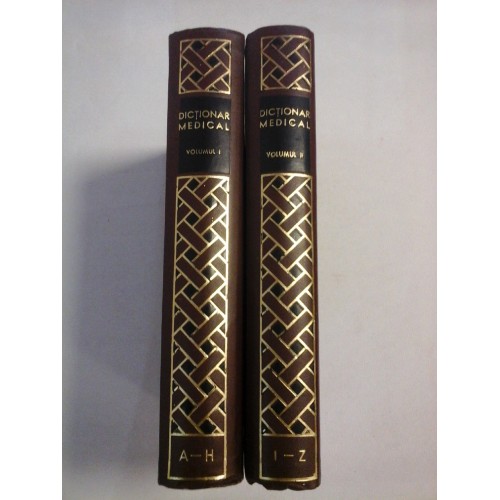 DICTIONAR MEDICAL vol.I si vol.II - redactor responsabil P. SIMICI DICTIONAR MEDICAL vol.I si vol.II - redactor responsabil P. SIMICI